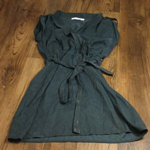 Carolina Williamson Black Fitted Belt Dress CCC